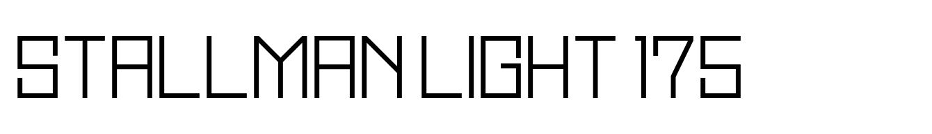 Stallman Light 175
